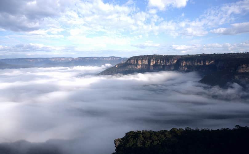 ブルーマウンテンズの雲海